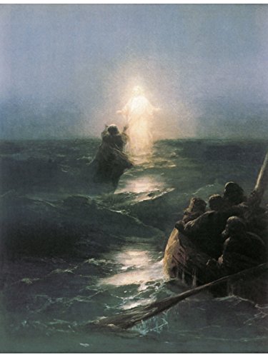 Jesus Walks On Water Ivan Aivazovsky framed art print