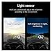OBD2 Hud Head-Up Display On-board Computer Digital Car Speedometer Fuel Mileage Gauges Projection Auto Electronics Accessories (Color Name : Green)