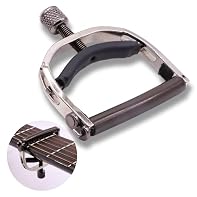 FOR YOU: 1x Paige Original Capo P-6N YOUR USE: Controllable tension - No string buzz or muting YOUR PERFORMANCE: Move quickly and easily - Store behind the nut BEST MATERIALS: Ultra thin design - Felt feature for added protection BEST QUALITY: Made i...