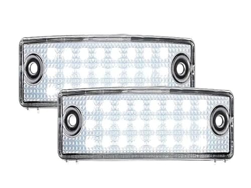Luz LED para placa matrícula coche Toyota 4Runner 1996 a 2022 blanca 2Uds