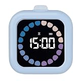 sology(ソロジー) 勉強タイマー MIRAI TIMER 角型 「時計・目覚まし・アラームの3モード」学習タイマー 勉強 料理 ミーティング タスク管理 フィットネス 筋トレ 卓上 おしゃれ ブルー