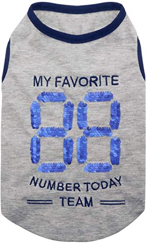 kyeese Dog Shirt Sport Team Dog T Shirts for Small Dogs Puppy Shirt Cat Shirt