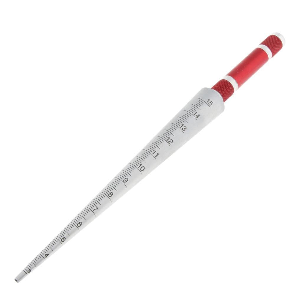 AMSLSIU Accurate Figures are Etched Into Welding Gauge Bore Gauge Featuring Accurate Readability Easy to Lightweight Made Zinc Alloy Hole Diameter Gap Hole