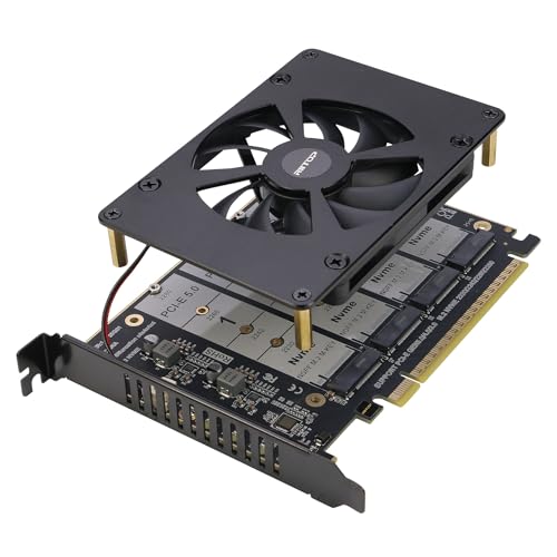 Adaptateur Quad NVMe PCIe 5.0 résout la saturation de stockage PC