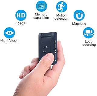 Mini Spy Hidden Camera,1080P Portable Small Covert Home Detective Recorder Camera with Motion