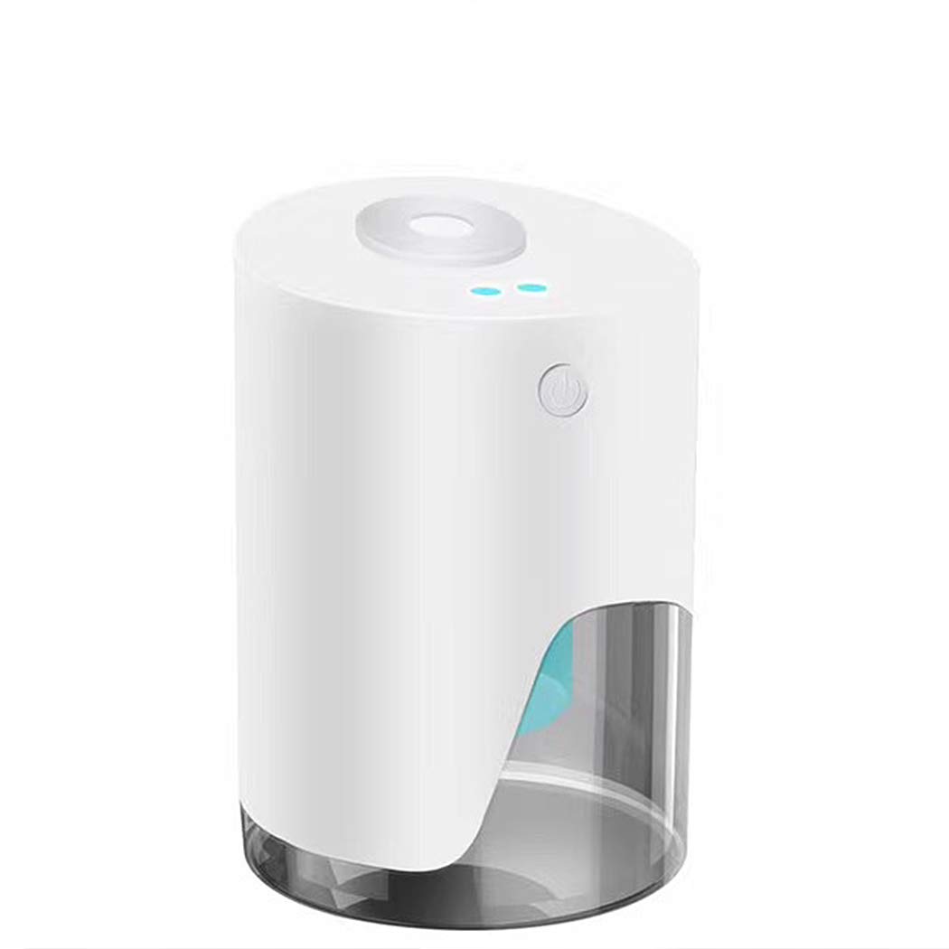 AMERTEER Automatic Hand Sanitizer Dispenser - Touchless Infrared Motion Sensor Soap Dispenser, 100ml Adjustable Spray Bottle, Non-Contact Waterproof Design for Kitchen, Home, & Office (White)
