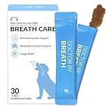 Doctor By Breath Bronchial Supplements for Dogs - Dog Cough Relief - for Dry, Wet & Barkly Pet Cough (8.5 Ounce (Pack of 1))
