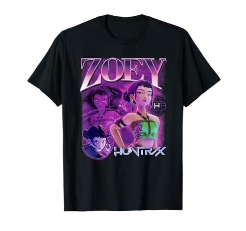 KPOP Demon Hunters Huntrix Huntr/X Zoey Bootleg Camiseta