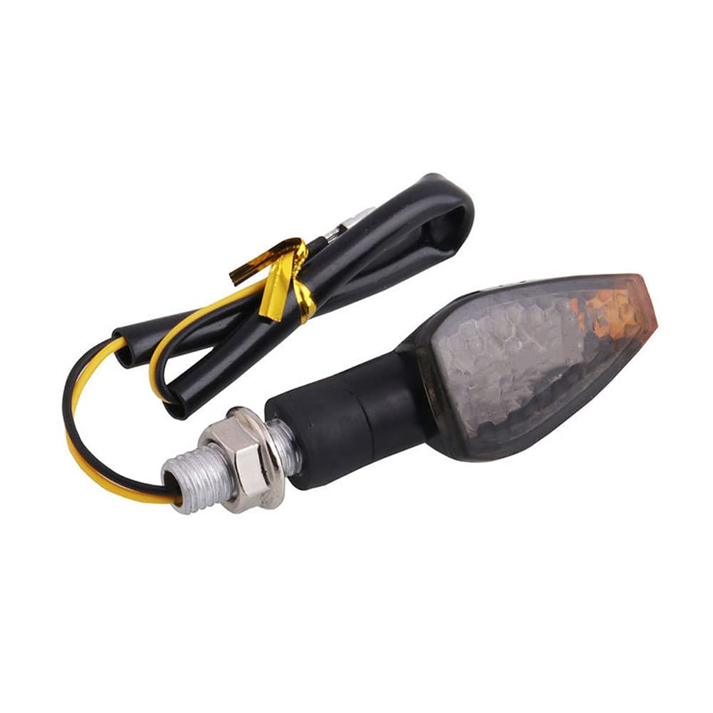 OSKOE Moto Frein Feu Arrière 4 Pièces/Ensemble Universel Moto Clignotants Accessoires Clignotants Lumière Course Lumière