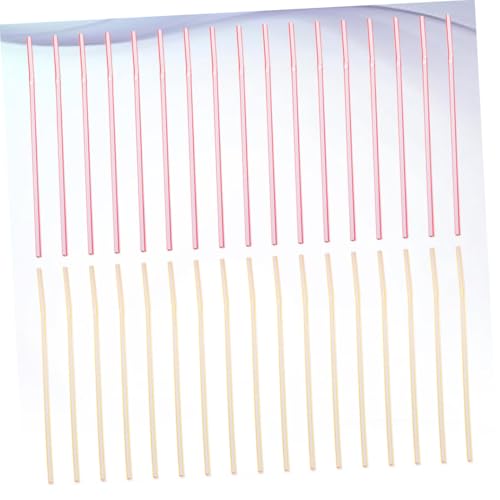Pitillos flexibles de plástico desechables coloridos 600 pcs miniatura 7