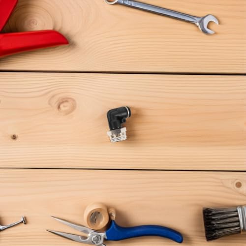 Conectores neumáticos rápidos y accesorios de codo de aire para líneas de producción 8