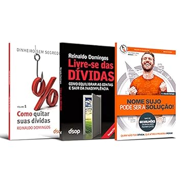 Capa do livro Kit Livre-se das Dívidas