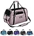 EliteField Soft Sided Pet Carrier (3 Year Warranty, Airline Approved), Multiple Sizes and Colors Available (Large: 19" L x 10" W x 13" H, Pink)
