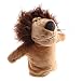 Toyvian Peluche de león, marioneta de mano de peluche, para adultos, bebés y niños, juegos de rol