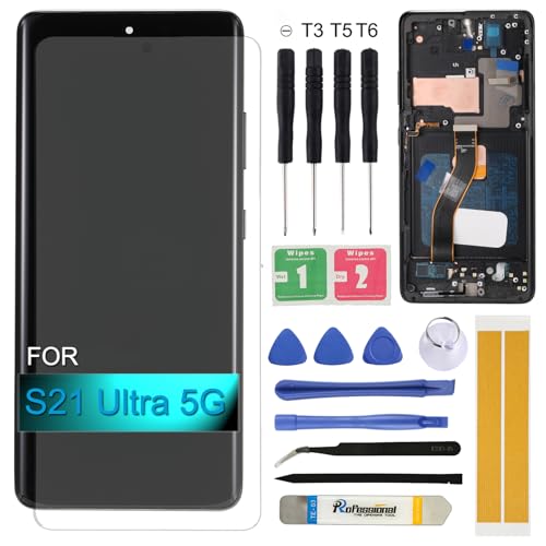 Écran de remplacement Samsung S21 Ultra pour restaurer l'affichage tactile