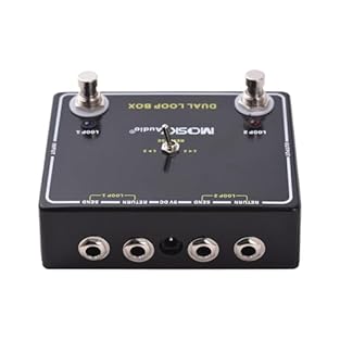 [ Flexibility] The reverse function enables you to change the order of your effects loops, offering diverse tonal possibilities for creative experimentation on the fly. [True Bypass Functionality] Designed to preserve tone quality, the footswitch ens...