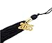 GradClassical Unisex Matte Graduation Gown Cap Tassel Set 2026 for High School and Bachelor (Black 48