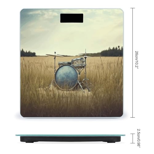 Báscula digital Music Drum in Field Smart Body Weight 180 kg miniatura 2