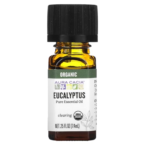 Aura Cacia - Eucalipto Orgánico - 0.25 oz miniatura 1