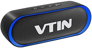 VTIN R4 Portable Bluetooth Speaker 12W，24H Playtime Small Bluetooth Speaker, IPX5 Waterproof Speaker