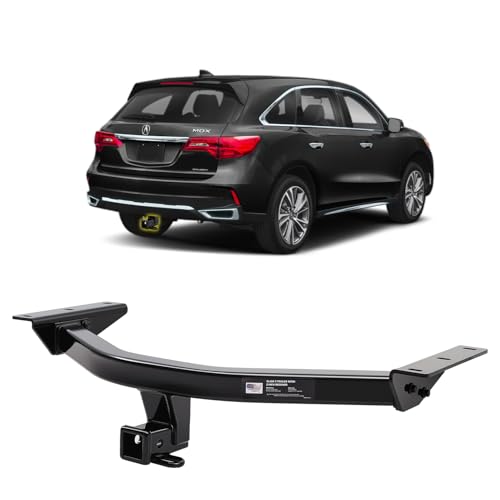 Class 3 Trailer Hitch with 2-Inch Receiver, Fits 2016–2022 Honda Pilot & 2014–2020 Acura MDX | 6,000 lbs GTW / 900 lbs TW | 8,000 lbs WD Capacity | Heavy-Duty Carbon Steel, Modular Bolt-On