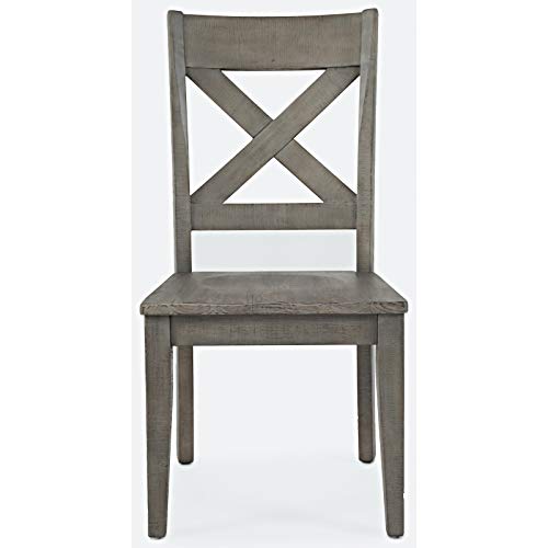 Jofran Inc. Outer Banks X-Back Chair - Driftwood (Set of 2)