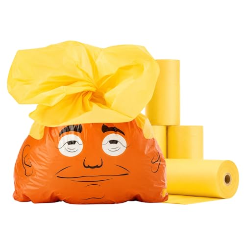 2026 New Funny Dogs Poop Bags SH*T Bag 60 Count The Most Presidential Poop Bag Ever Leak-Proof and Extra-Thick Pet Waste Bag Novelty Gag White Elephant Gift for Pet Walking and Cleaning