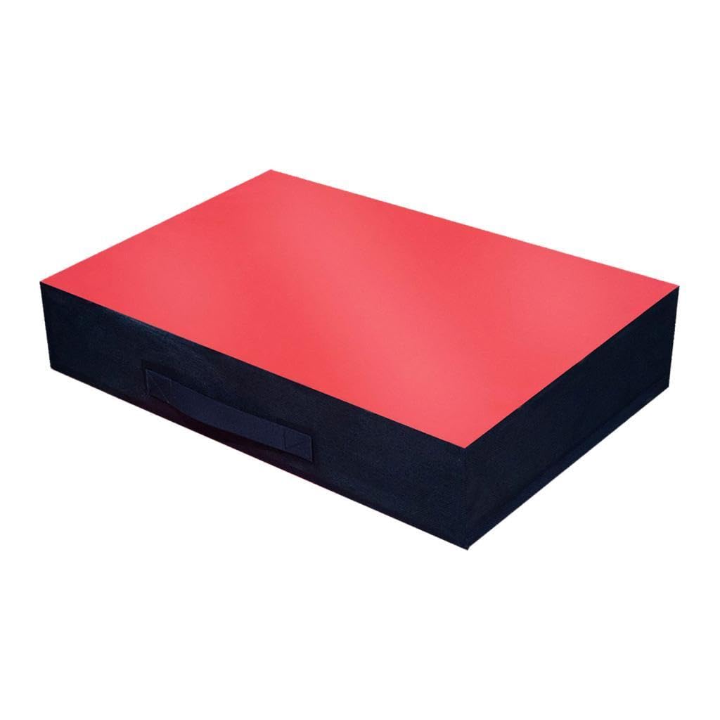 MYADDICTION 2 Pieces Weight Lifting Drop Pads Silence Deadlift Pads for Exercise Fitness Red EPE-image-39