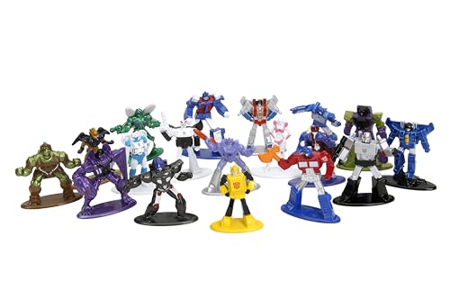 Jada Transformers 1.65" 18-Pack Wave 3 Die-Cast Figures Nano Metalfigs, Toys for Kids and Adults, Multi-color - Image 2