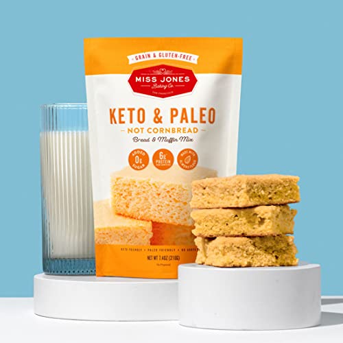 Miss Jones Baking Gluten-free Keto Not Cornbread Muffin Mix (7.4oz)