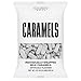 Candy Envy - Individually Wrapped Caramels - White Wrapper - 2 Pound Bulk White Candy