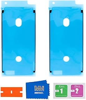 MMOBIEL 2 x Waterproof Pre-Cut Adhesive Sticker Compatible with iPhone XS - 5.8 inch for LCD Display Frame