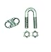 BRUFER Wire Rope Clamp Clip for Cables Zinc Plated - 1/2