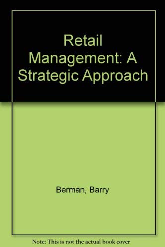 Retail management: A strategic approach 0023086203 Book Cover