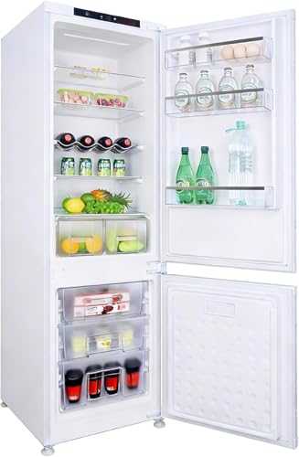 Frigo congelateur encastrable réfrigérateur | refrigerateur congélateur ，【No Frost Plus】，177 cm | 248 L (186 L/62 L Congelateur ) |...