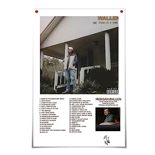 Rapper Posters Poster Album Cover Poster Canvas Poster Wall Art Decor Print Picture Paintings For Living Room Bedroom Decoration Unframe: 16X24Inch(40X60Cm) #TOP24