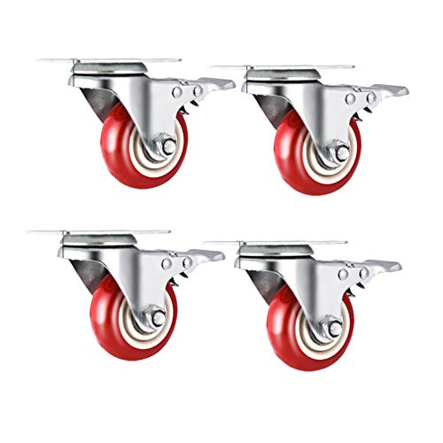 Roulette de meuble et industrielle roulette pivotante caoutchouc 300 kg