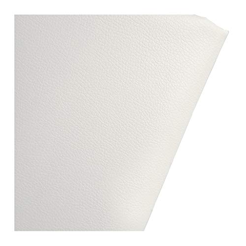 Tissu en cuir vinyle blanc pour réparer les meubles usés et recouvrir les sièges auto