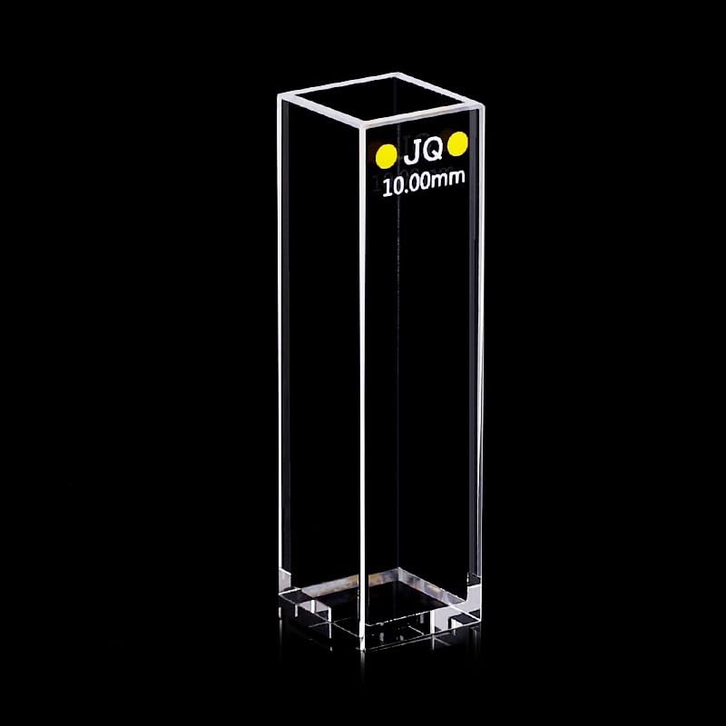 Cuvette de fluorescence en quartz pour une transmission UV-Visible maximale