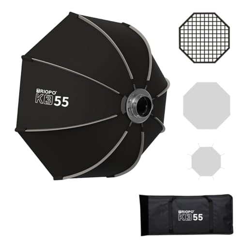 Amazon | Triopo 八角形ソフトボックス、クイックセットアップ
