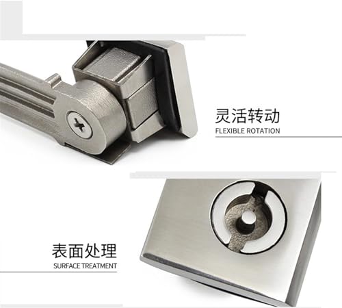 Boîte de distribution carrée inox pour commande d'appareil électrique et serrure Cinet