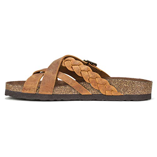 Image of White Mountain Women's Harrington Braided Footbed Sandal