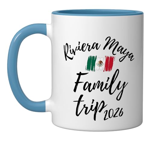 Riviera Maya Family Trip 2026 Vacation Fun Matching Mexico Ceramic