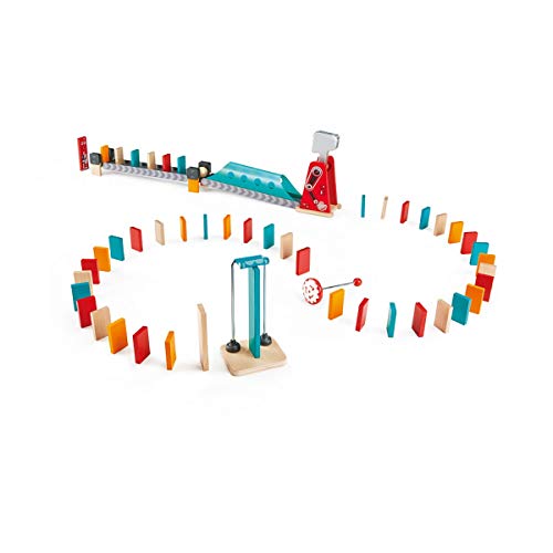 Juego Domino de Madera Hape Mighty Hammer para niños 4+