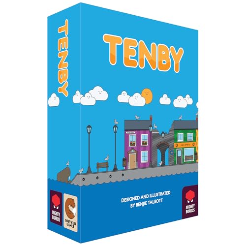 Mighty Boards: Tenby - Matching Card Game, Action Drafting, Street