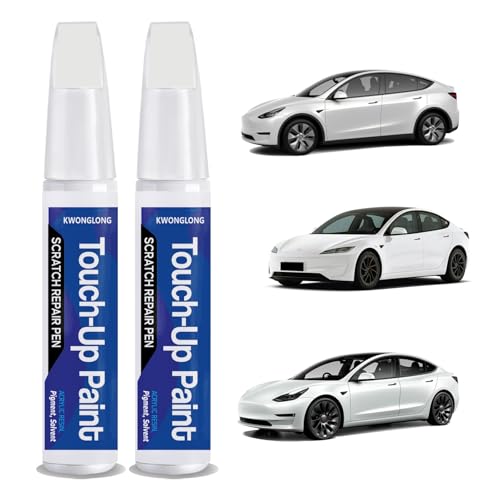 Pearl White Tesla Touch-Up Paint