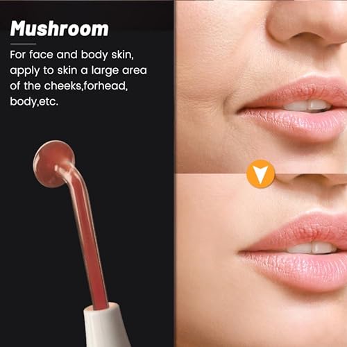 Lalano`S Cosmetics - Dispositivo Per Il Trattamento Cosmetico 4 In 1, Ad Alta Frequenza, Elettrodi Ad Alta Frequenza, Per Tonificare Il Viso, Rimuovere Punti Neri, Pulizia Pori, Trattamento Acne, - 2