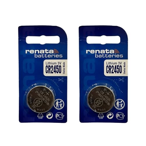 Image of DEVICE OF URBAN INFOTECH Renata CR2450 Batteries - 3V Lithium Coin Cell Swiss Made CR 2450 Battery (CR2450, Pack of 2)