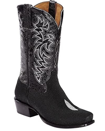 Men's Stingray Exotic Boot Square Toe - Bbme417