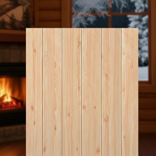Image of 3D Brick Wallpaper for Wall | Self Adhesive PE Foam DIY Panel | Peel & Stick Decor for Home, Living, Bedroom & Office (70 x 77 cm, Appx 5.8 Sq Ft) (1, Light Brown)